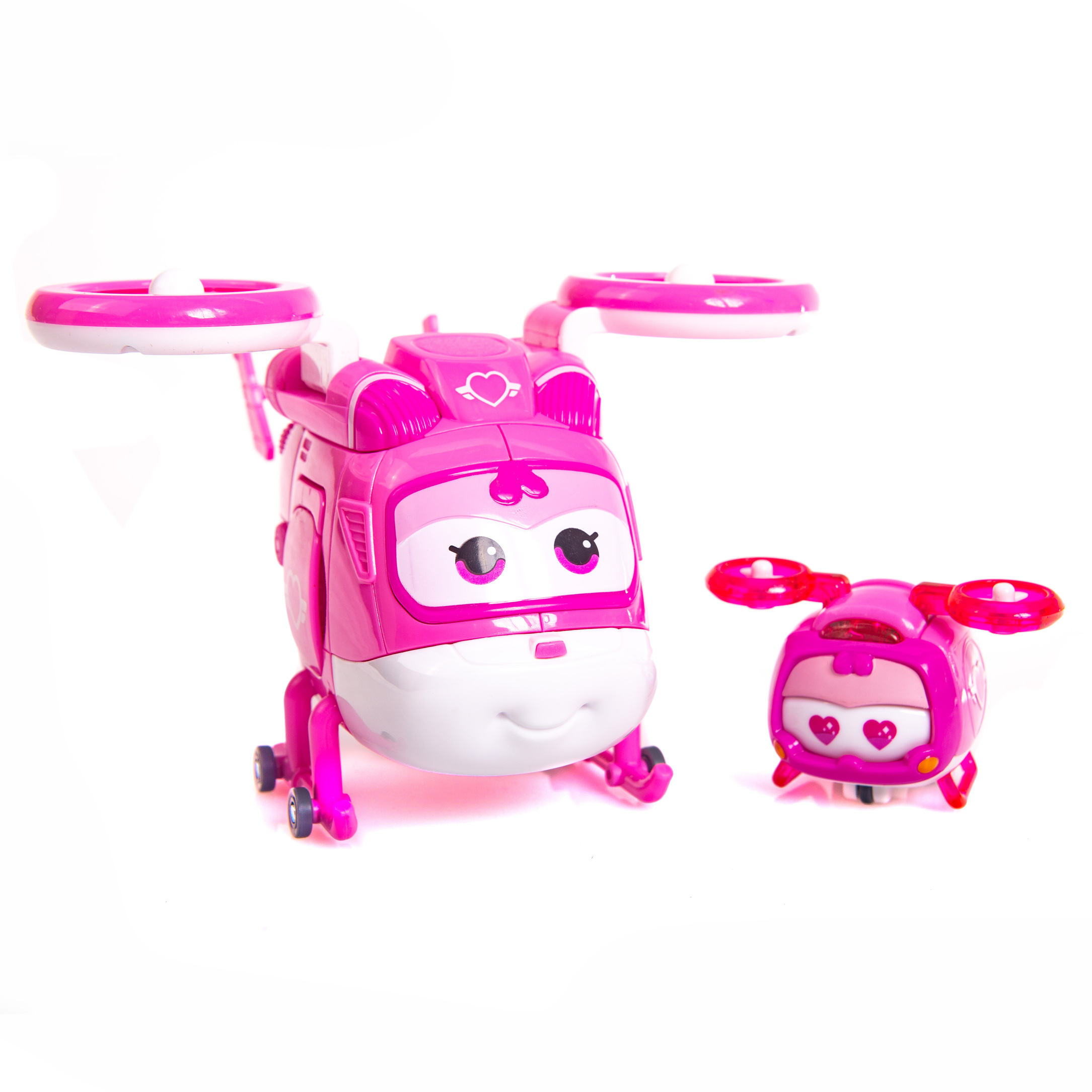 Super Wings Трансформер Заряженный  Диззи +  Супер питомец Диззи EU750424 - фото 3