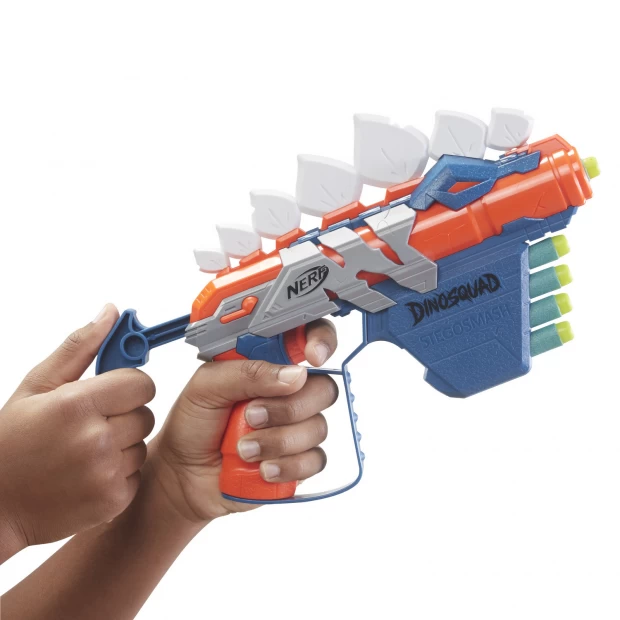 фото Nerf игровой набор бластер дино стегосмэш