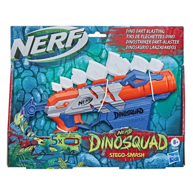 фото Nerf игровой набор бластер дино стегосмэш