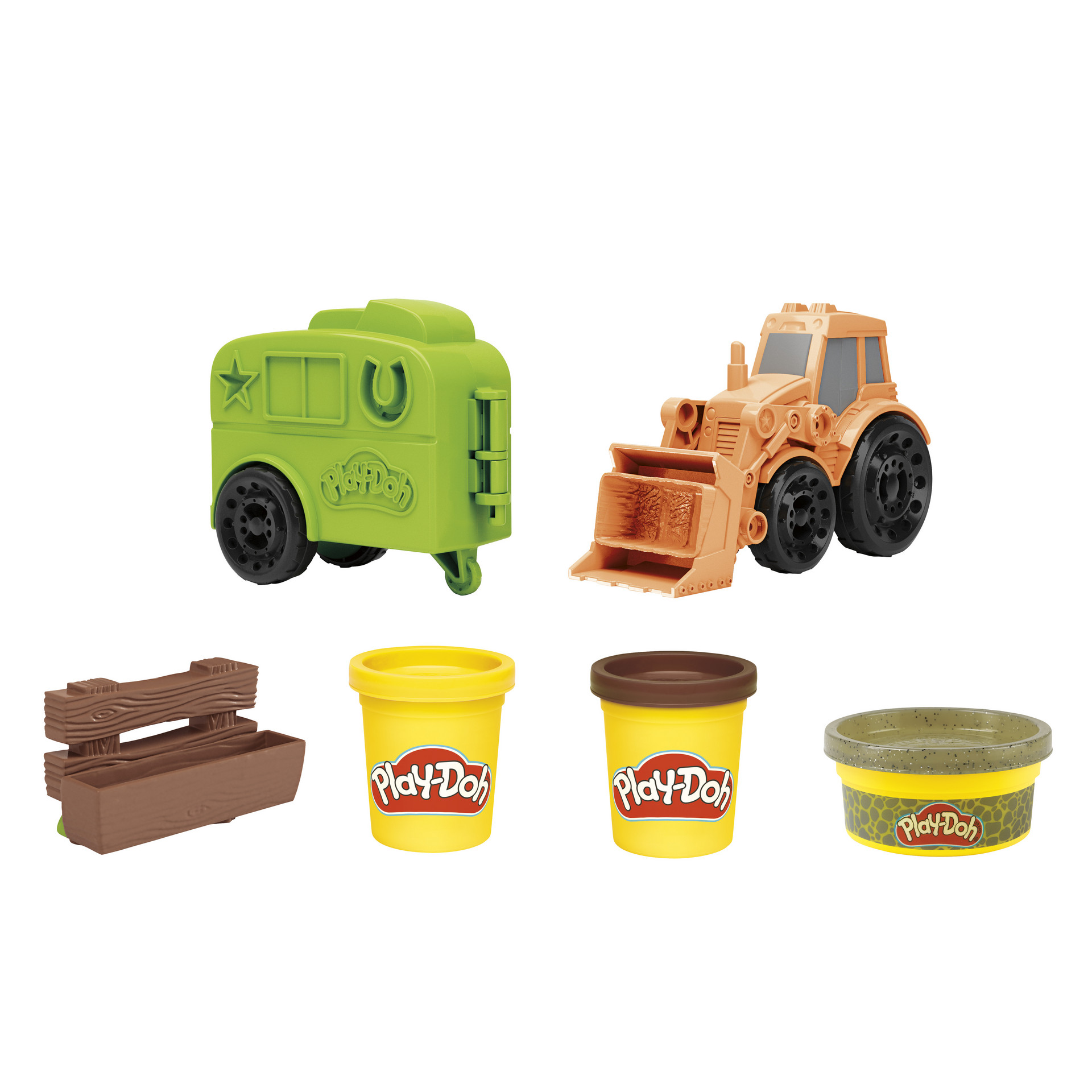 фото Play-doh набор для лепки фермерский трактор
