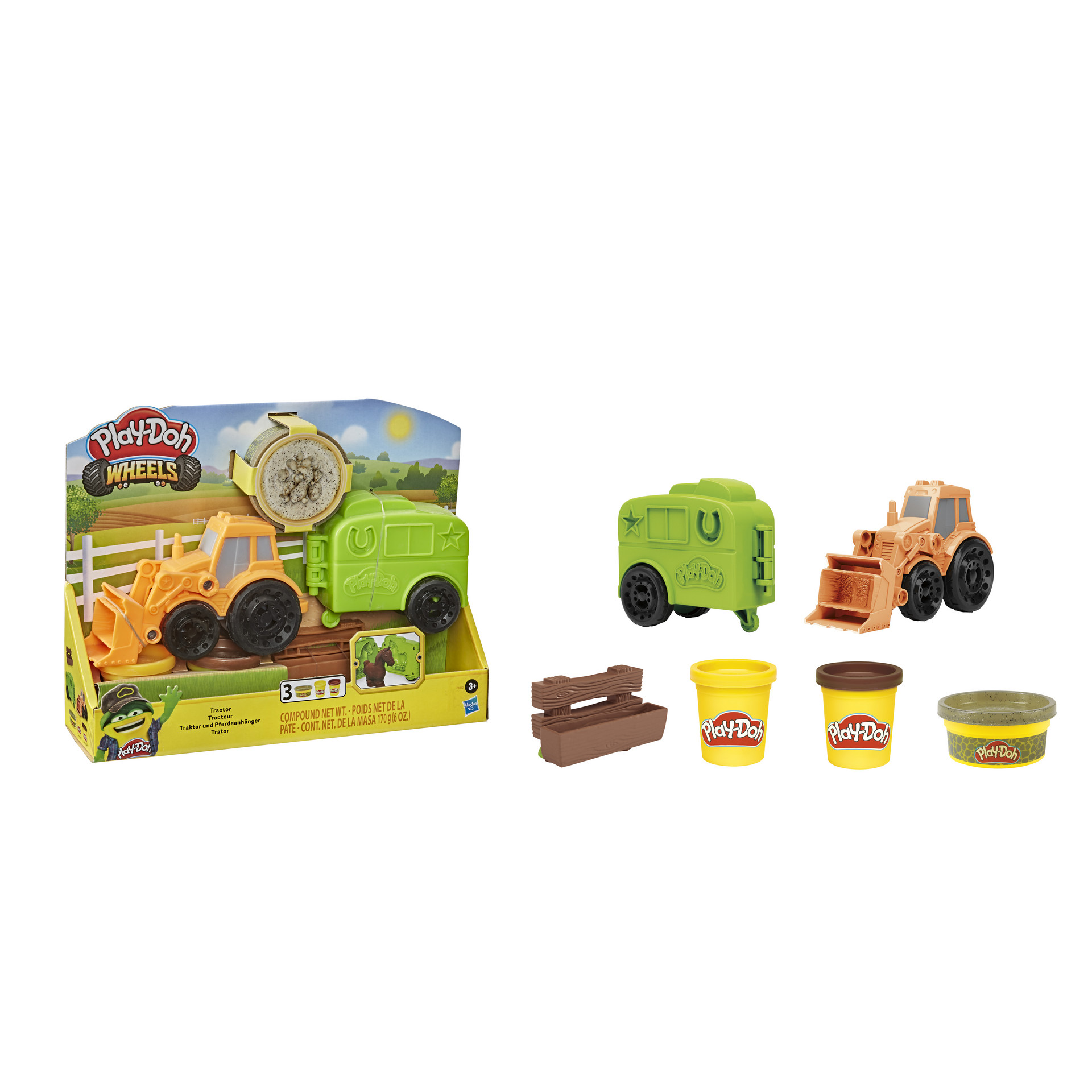 фото Play-doh набор для лепки фермерский трактор
