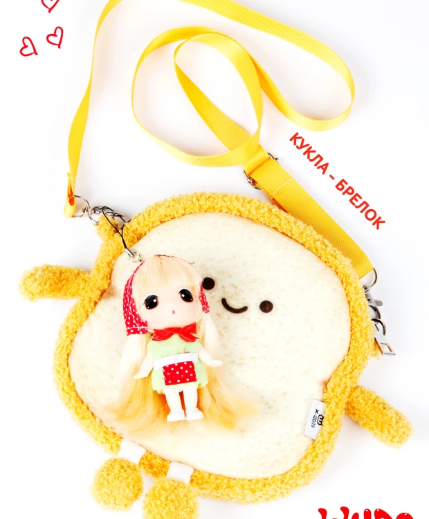 фото Ddung кукла-брелок красная шапочка