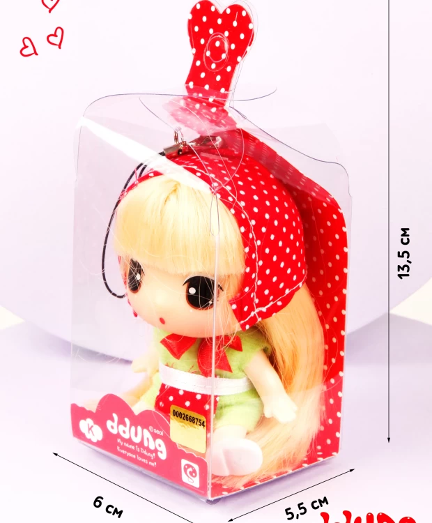 фото Ddung кукла-брелок красная шапочка