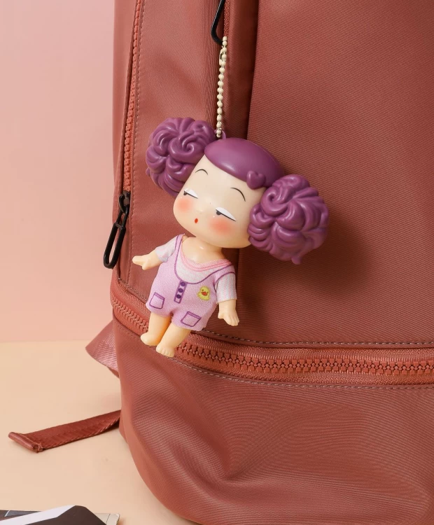 фото Ddung кукла-брелок эмоции смущение пупс