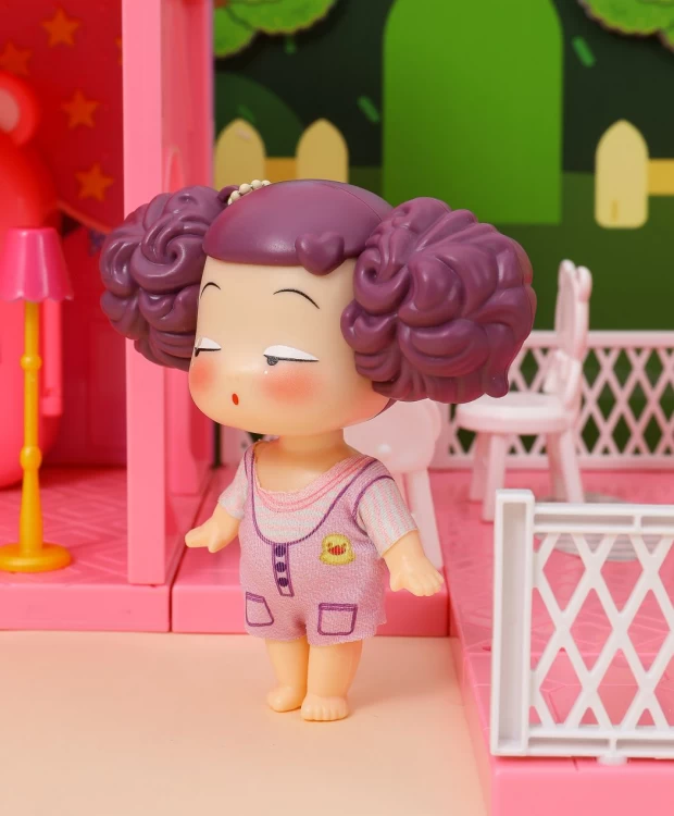 фото Ddung кукла-брелок эмоции смущение пупс