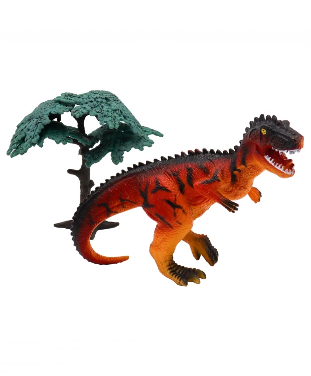 Фигурка Funky Toys Динозавр Тираннозавр красно-оранжевый фигурка funky toys динозавр брахиозавр оранжевый ft2204099