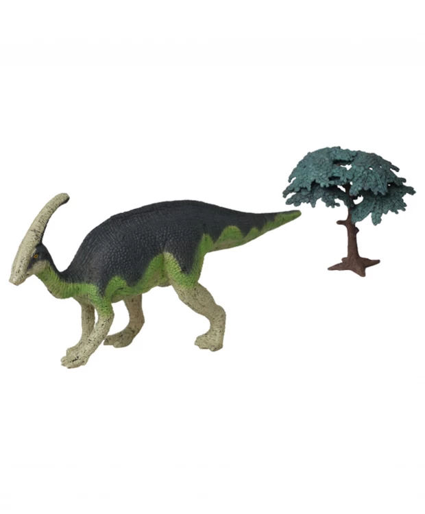 Фигурка Funky Toys Динозавр Паразауролоф зеленый цена и фото