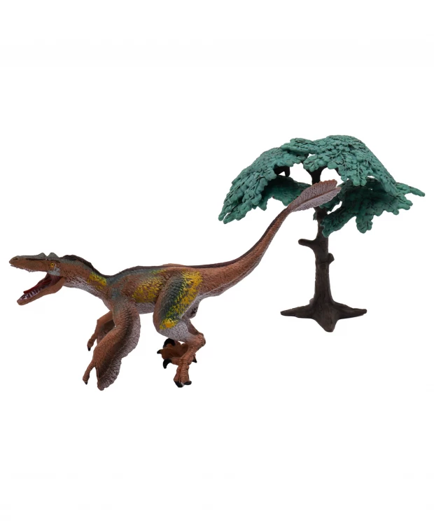 фигурка динозавр пернатый велоцираптор коричневый масштаб 1 288 Фигурка Funky Toys Динозавр Велоцираптор коричневый