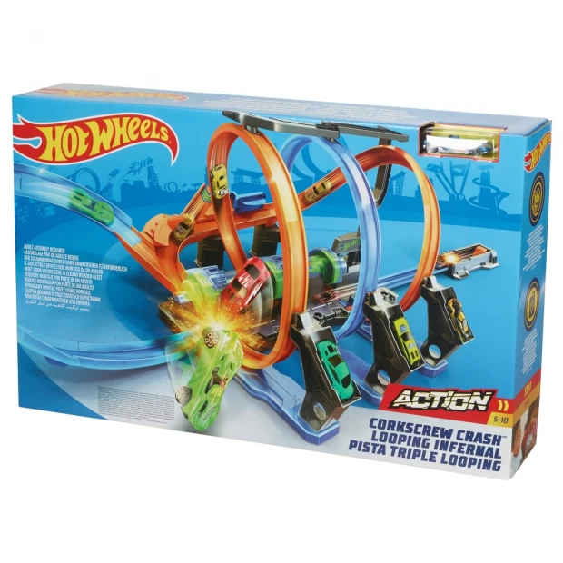 фото Hot wheels игровой набор скоростные гонки