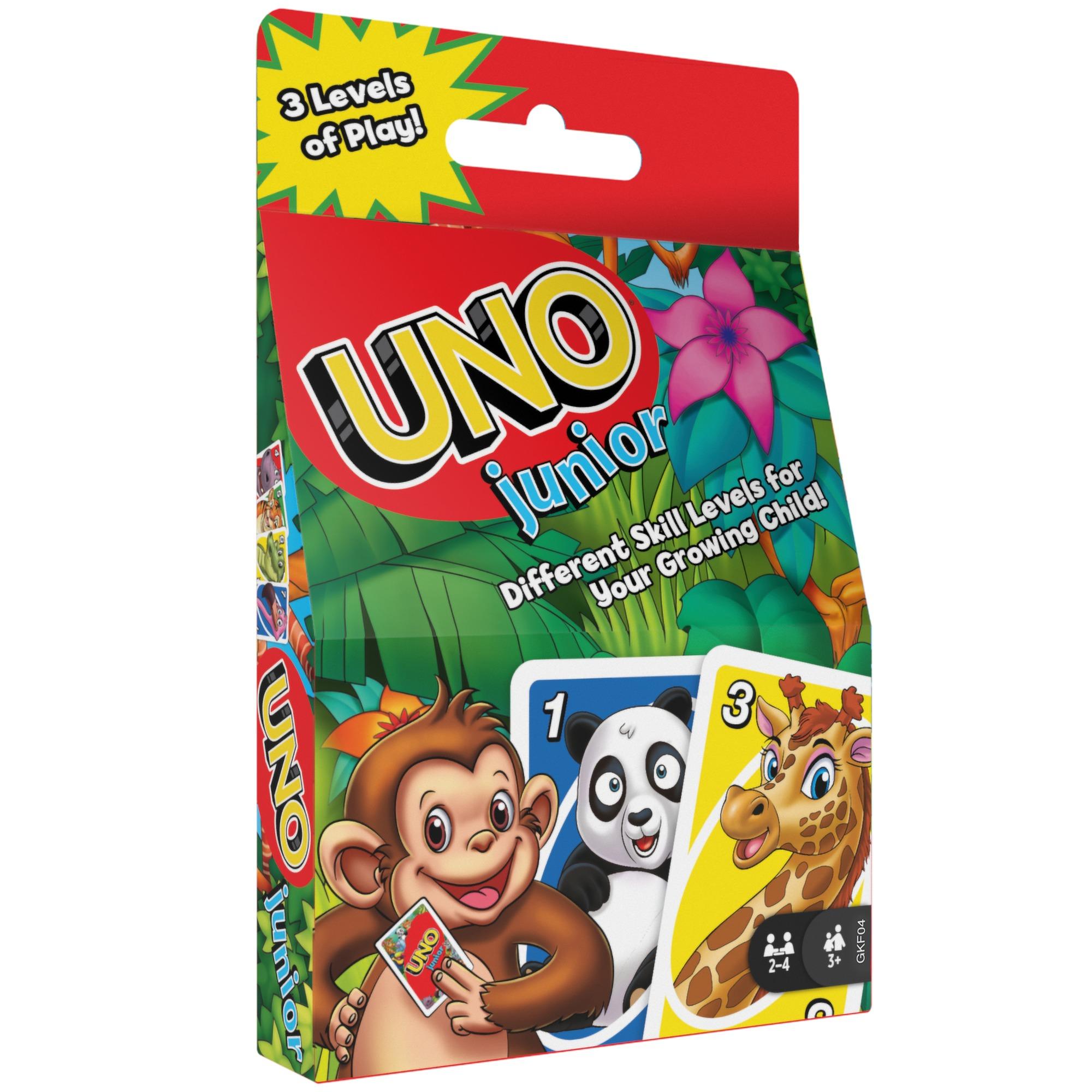 Games Детская карточная игра UNO Junior refresh