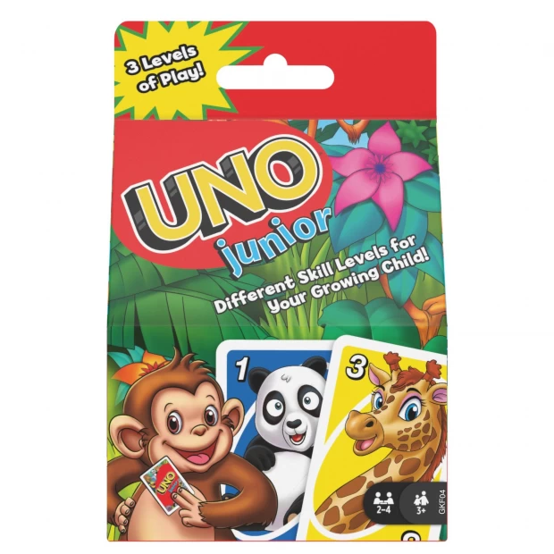 фото Games детская карточная игра uno junior refresh