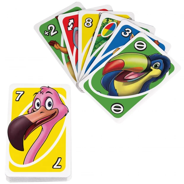 фото Games детская карточная игра uno junior refresh