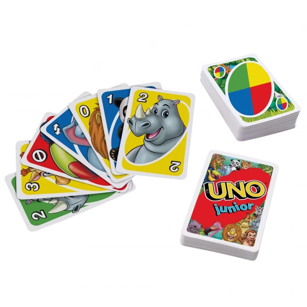 фото Games детская карточная игра uno junior refresh