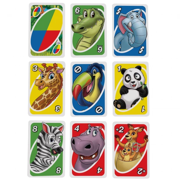 фото Games детская карточная игра uno junior refresh