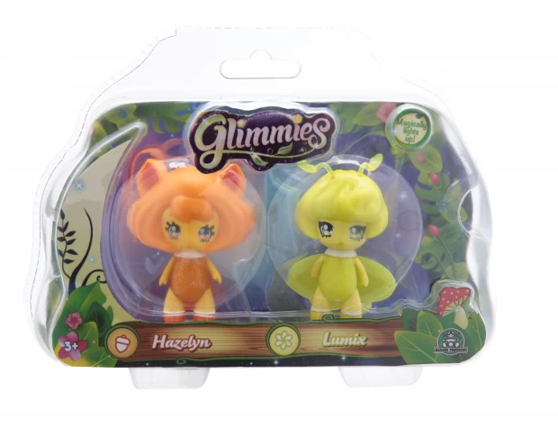 Куклы Glimmies Lumix и Hazelyn, 6 см