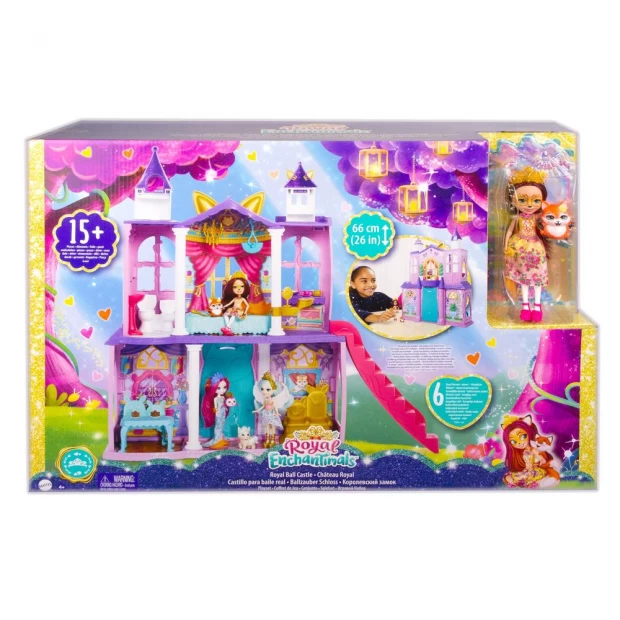 Enchantimals Набор игровой Семья Бал в королевском замке