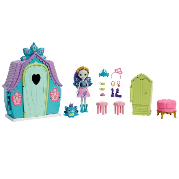 Enchantimals Набор игровой Домик Пэттер Павлины