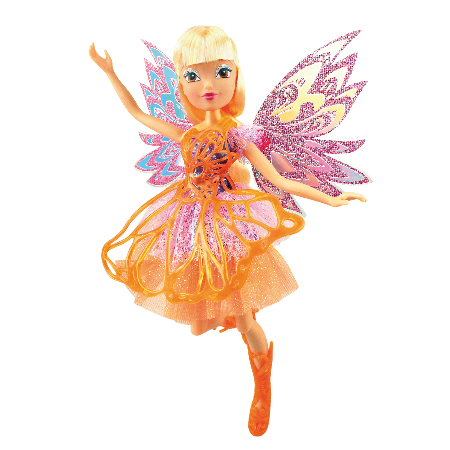 Кукла winx club баттерфликс 2 двойные крылья flora