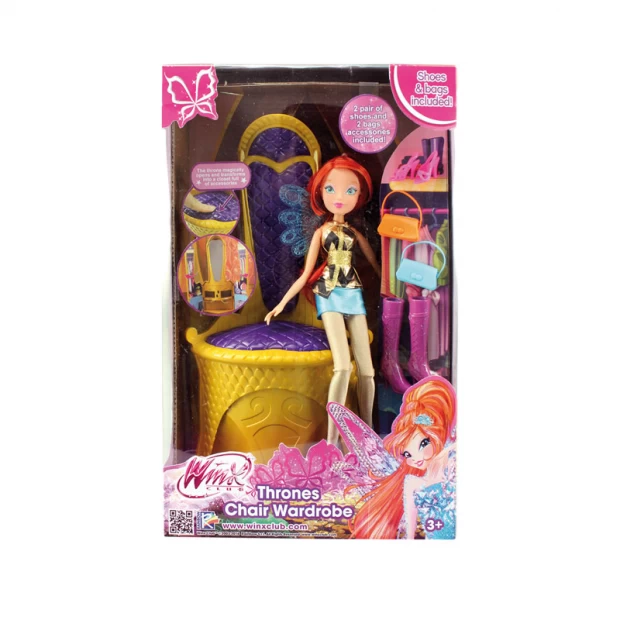 фото Игровой набор winx club "волшебный трон", bloom