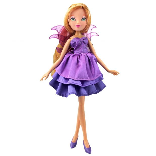 фото Кукла winx club "волшебное платье", flora