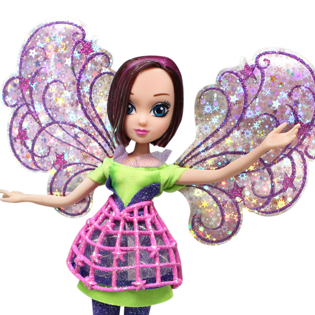 Кукла winx club баттерфликс 2 двойные крылья flora