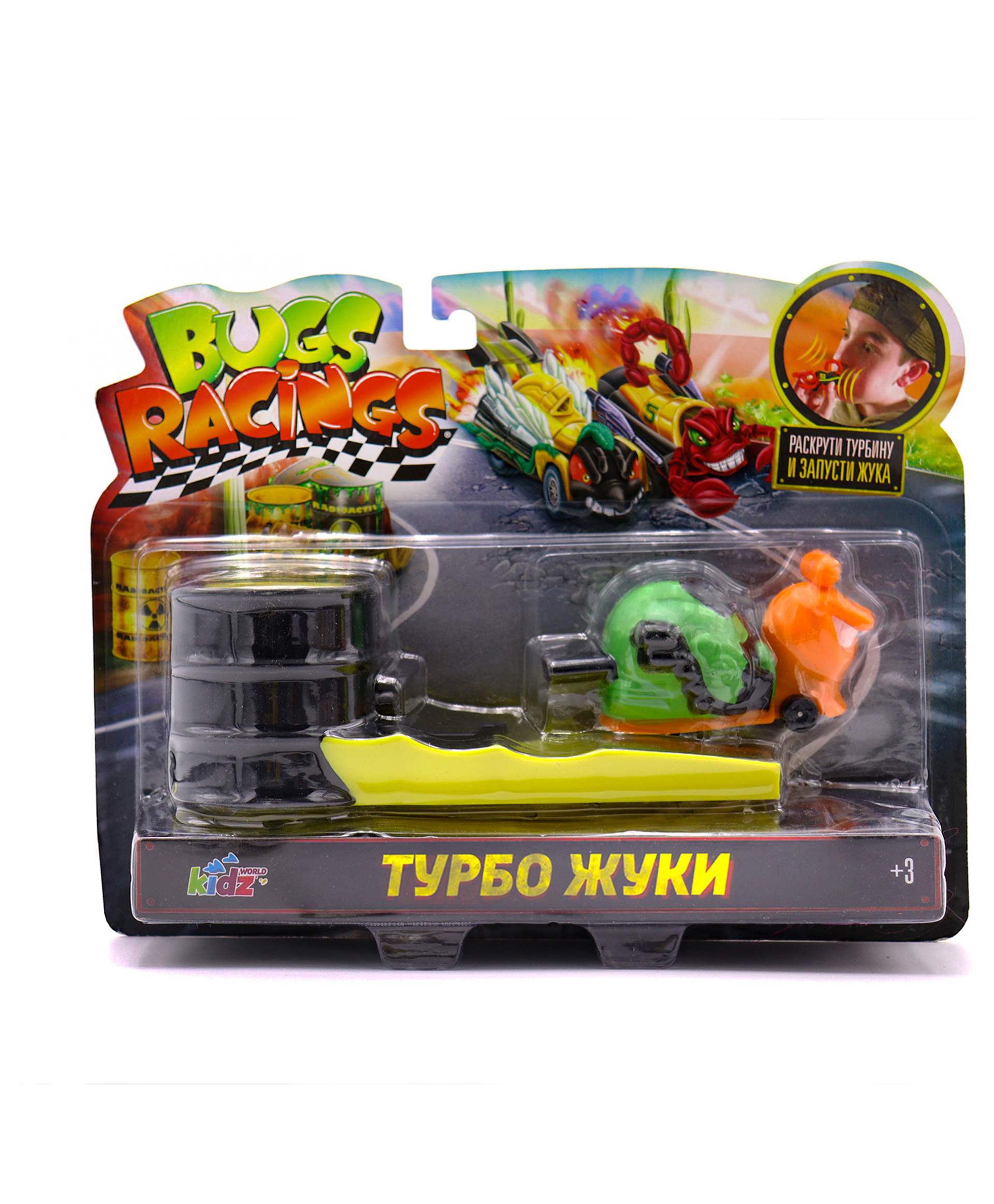 Игровой набор Bugs Racings Гонка жуков Улитка Slaggy K02BR003-1 - фото 2