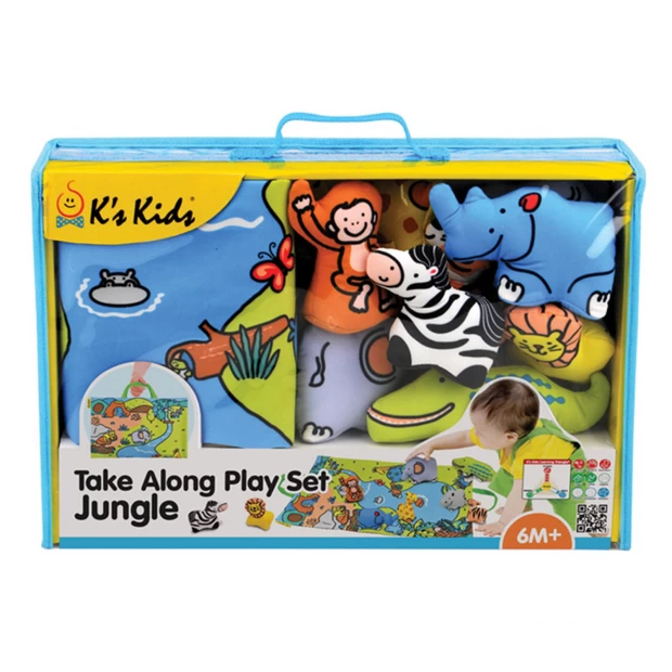 фото Игровой развивающий набор джунгли зовут k's kids