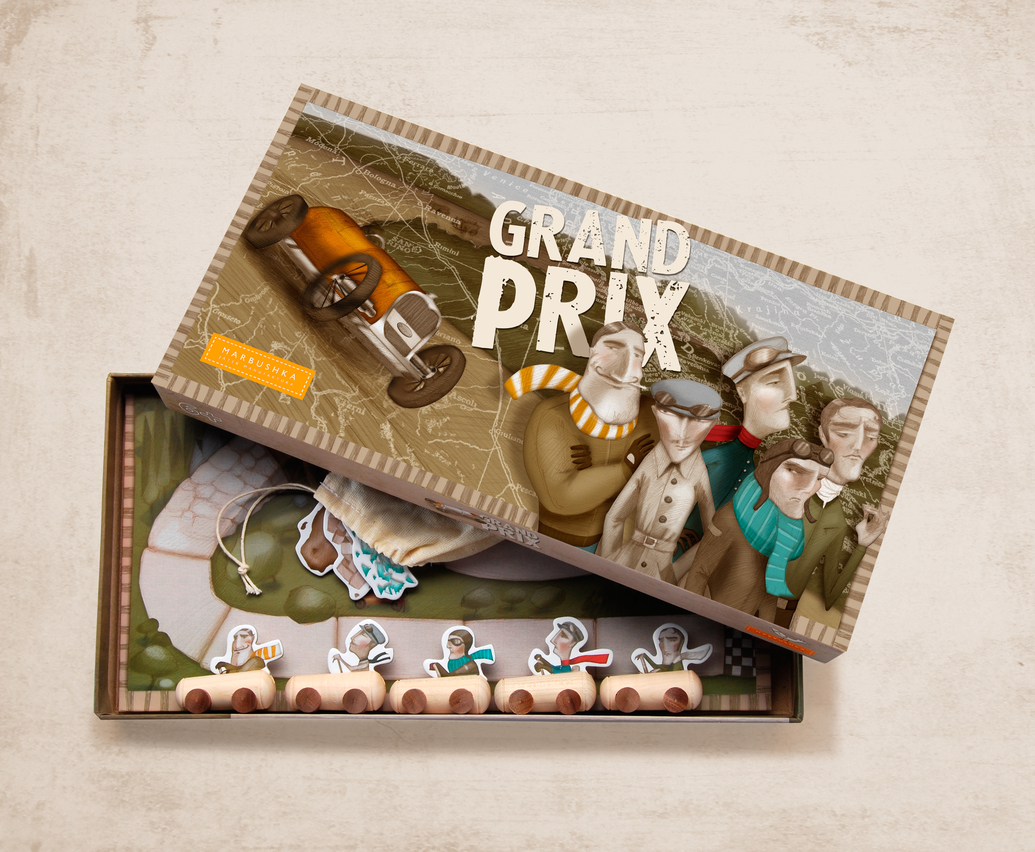 

Настольная игра Гран При, MG010