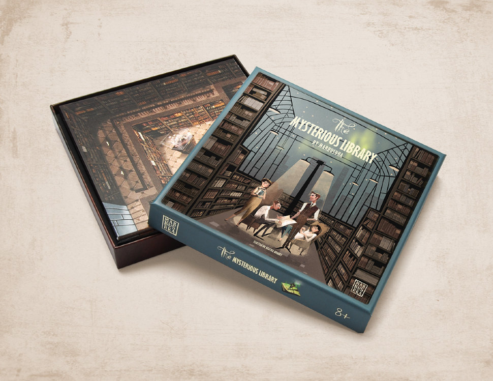 

Настольная игра Таинственная библиотека, MG014