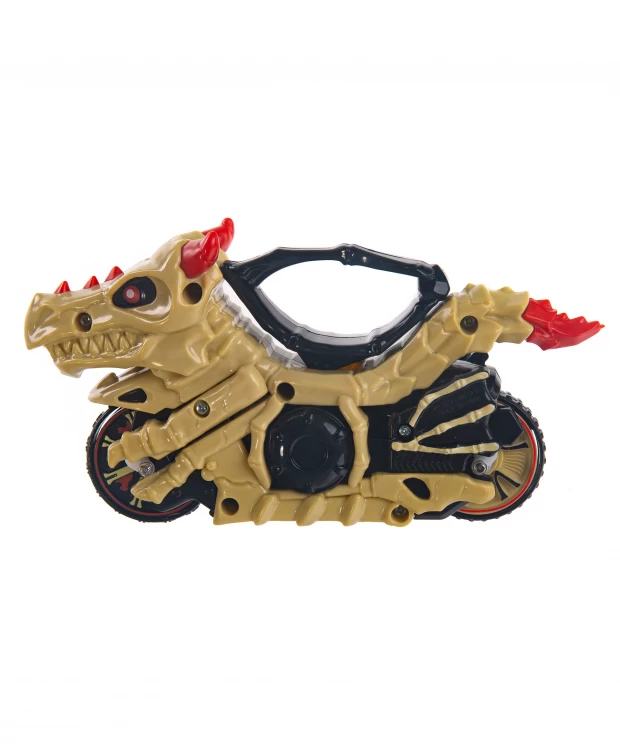 Боевой мотоцикл Мотофайтеры с волчком Костяной дракон