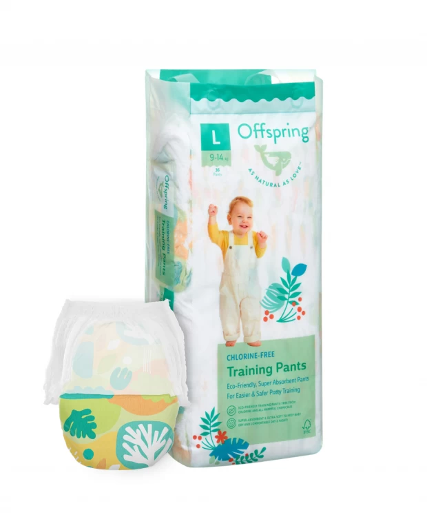 Offspring трусики-подгузники, L 9-14 кг. 36 шт. расцветка Лес offspring подгузники l 9 13 кг 36 шт расцветка авокадо