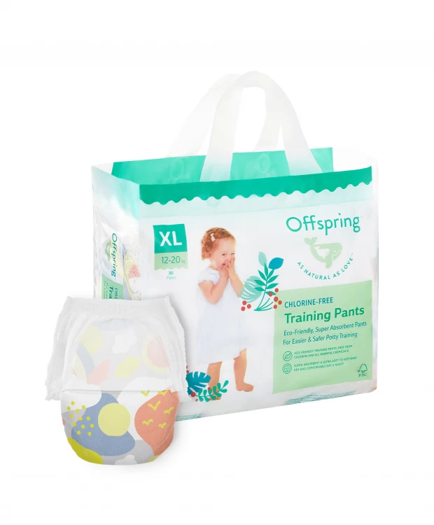 

Offspring трусики-подгузники, XL 12-20 кг. 30 шт. расцветка Небо