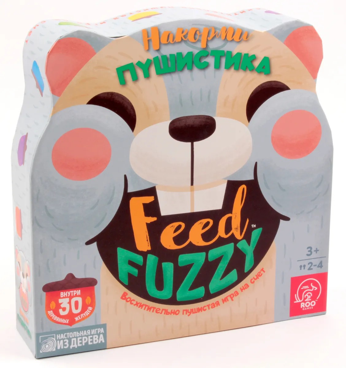 

Tree Toys Настольная игра Feed Fuzzy Накорми пушистика, PM15