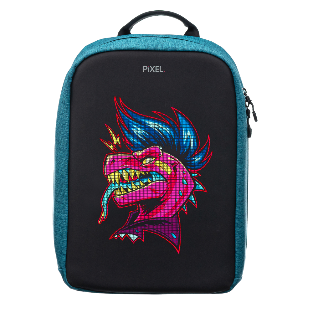Pixel Bag Рюкзак с LED-дисплеем PIXEL MAX - INDIGO (синий) PXMAXIN02 - фото 2