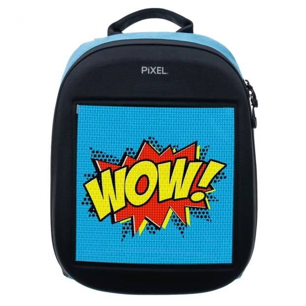 Pixel Bag Рюкзак с LED-дисплеем PIXEL ONE - BLUE SKY (голубой)