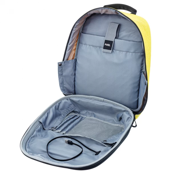 фото Pixel bag рюкзак с led-дисплеем pixel one - blue sky (голубой)