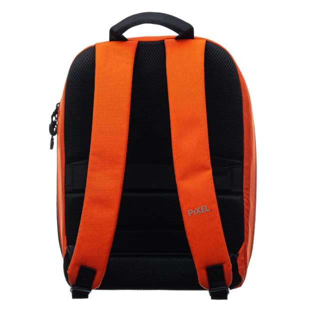 фото Pixel bag рюкзак с led-дисплеем pixel one - orange (оранжевый)