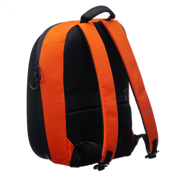 фото Pixel bag рюкзак с led-дисплеем pixel one - orange (оранжевый)