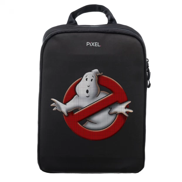 фото Pixel bag рюкзак с led-дисплеем pixel plus - black moon (черный)