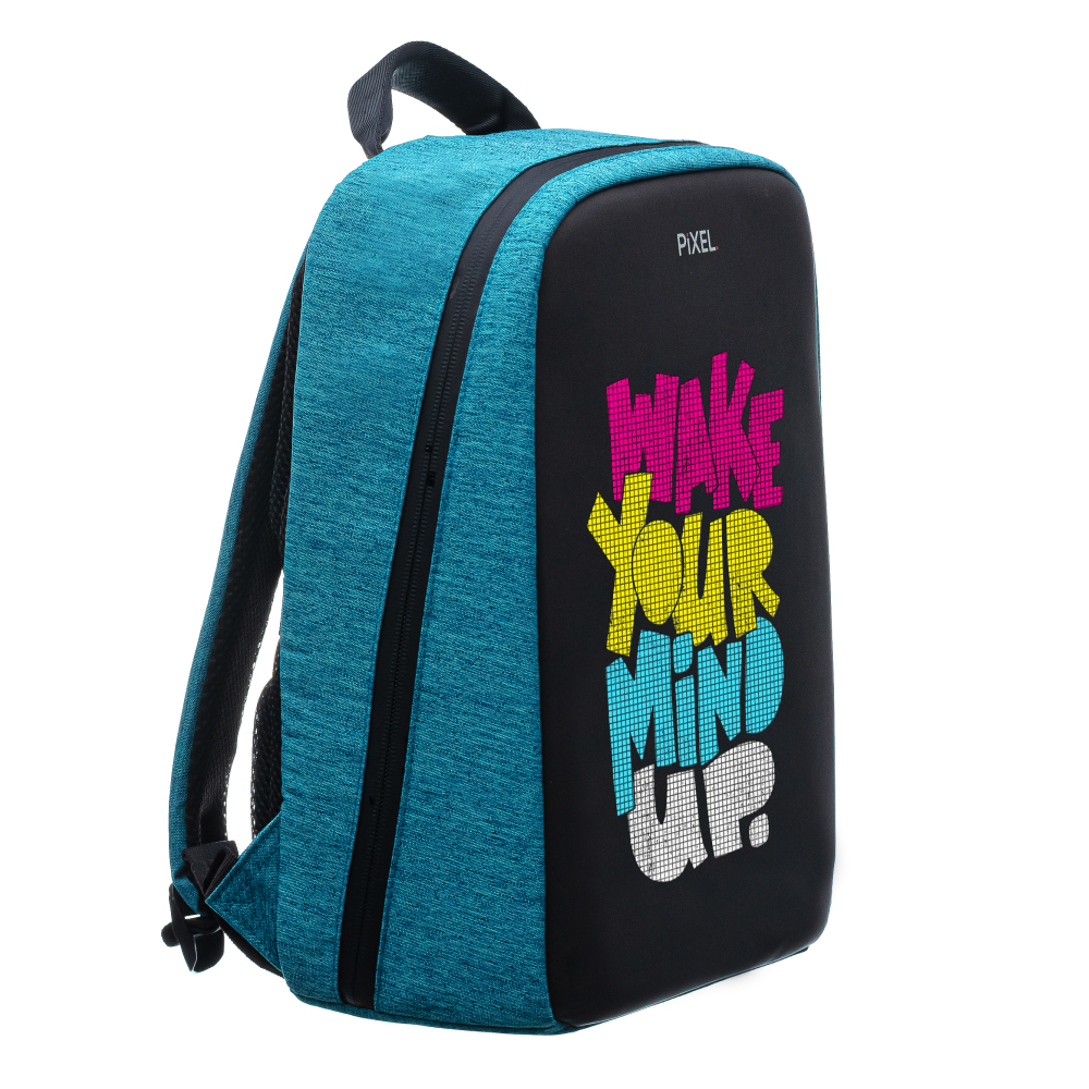 Pixel Bag Рюкзак с LED-дисплеем PIXEL PLUS - INDIGO (синий)