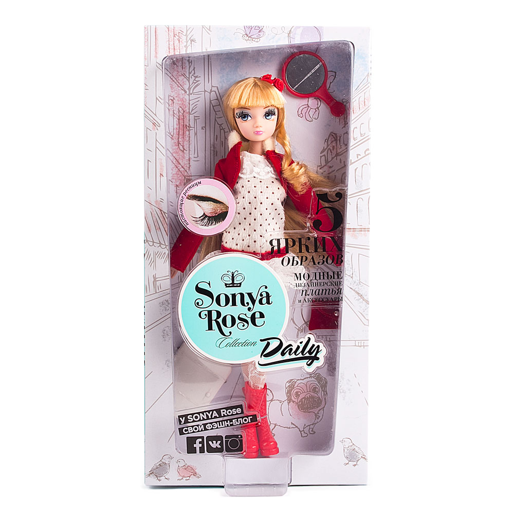 Кукла Sonya Rose, серия "Daily  collection", в красном болеро R4329N - фото 3