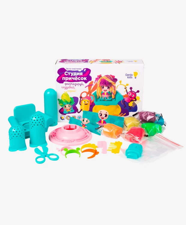 Набор для детской лепки Genio Kids Студия причесок