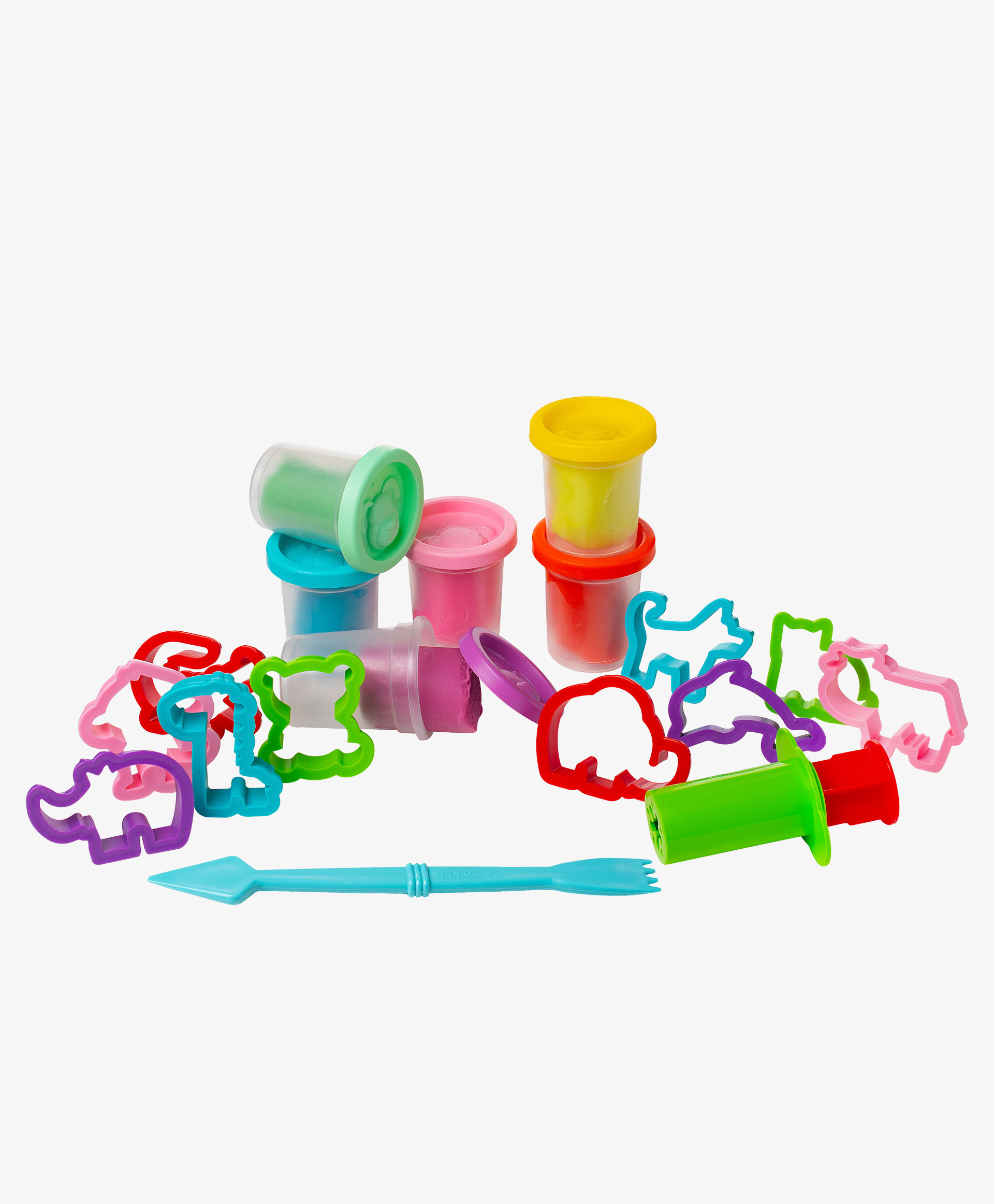 фото Набор для детской лепки genio kids тесто-пластилин животный мир