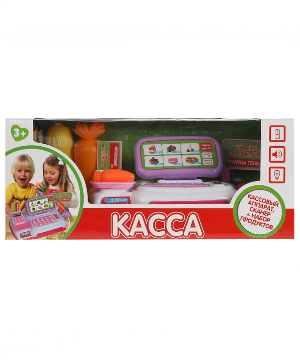 

Играем вместе Касса со светом и звуком